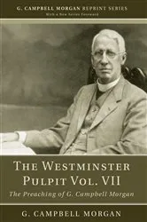 Book cover of The Westminster Pulpit vol. VII by G. Campbell Morgan