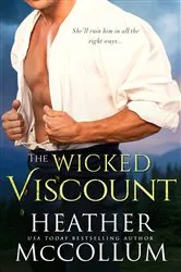 Book cover of The Wicked Viscount by Heather McCollum