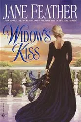 Book cover of The Widow's Kiss by Jane Feather