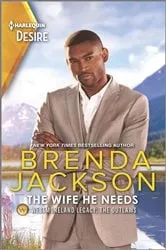 Book cover of The Wife He Needs by Brenda Jackson