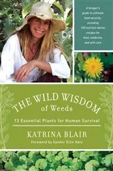 Book cover of The Wild Wisdom of Weeds by Katrina Blair
