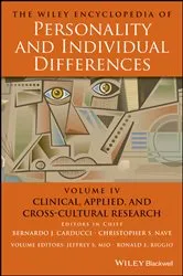 Book cover of The Wiley Encyclopedia of Personality and Individual Differences, Clinical, Applied, and Cross-Cultural Research by Bernardo J. Carducci