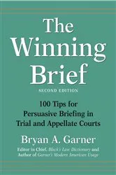 Book cover of The Winning Brief (2nd ed.) by Unknown