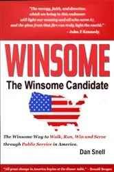 Book cover of THE WINSOME CANDIDATE by Dan Snell