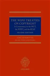 Book cover of The WIPO Treaties on Copyright: A Commentary on the WCT, the WPPT, and the BTAP by Jorg Reinbothe