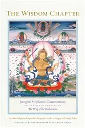 Book cover of The Wisdom Chapter by Jamgon Mipham