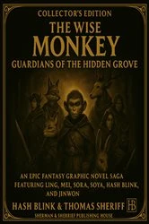 Book cover of The Wise Monkey by Hash Blink