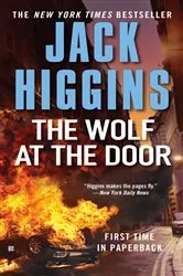 Book cover of The Wolf at the Door by Jack Higgins