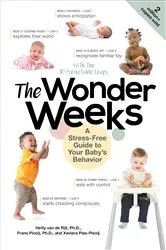 Book cover of The Wonder Weeks: A Stress-Free Guide to Your Baby's Behavior (6th Edition) (6th ed.) by Xaviera Plooij