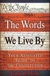 Book cover of The Words We Live By by Unknown