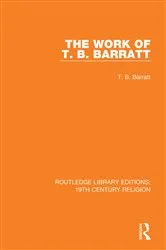 Book cover of The Work of T. B. Barratt by T. B. Barratt