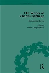 Book cover of The Works of Charles Babbage Vol 1 by Charles Babbage