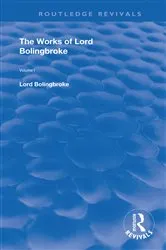 Book cover of The Works of Lord Bolingbroke by Henry St. John Bollingbroke