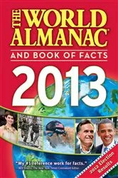 Book cover of The World Almanac and Book of Facts 2013 by Sarah Janssen