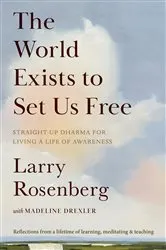 Book cover of The World Exists to Set Us Free by Larry Rosenberg