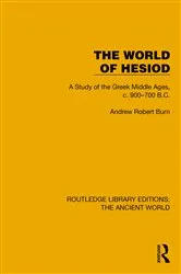 Book cover of The World of Hesiod by Andrew Robert Burn