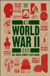 Book cover of The World War II Book by DK