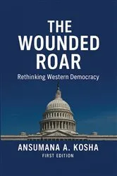 Book cover of THE WOUNDED ROAR by Ansumana A. Kosha