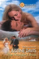 Book cover of The Wrangler's Bride by Justine Davis