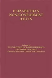 Book cover of The Writings of Robert Harrison and Robert Browne by Albert Peel