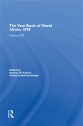 Book cover of The Year Book Of World Affairs, 1979 by George W. Keeton
