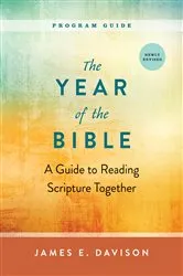 Book cover of The Year of the Bible, Program Guide by James E. Davison