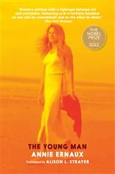 Book cover of The Young Man by Annie Ernaux