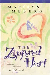 Book cover of The Zippered Heart by Marilyn Meberg