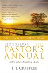 Book cover of The Zondervan 2022 Pastor's Annual by T. T. Crabtree