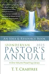 Book cover of The Zondervan 2025 Pastor's Annual by T. T. Crabtree