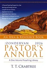 Book cover of The Zondervan 2026 Pastor's Annual by T. T. Crabtree