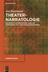 Book cover of Theaternarratologie by Jan Horstmann