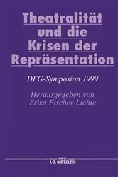 Book cover of Theatralität und die Krisen der Repräsentation by Erika Fischer-Lichte