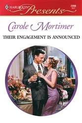 Book cover of THEIR ENGAGEMENT IS ANNOUNCED by Carole Mortimer