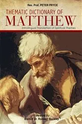 Book cover of Thematic Dictionary of Matthew by PETER Rev. Prof. PRYCE