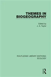 Book cover of Themes in Biogeography by J. A. Taylor