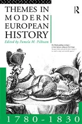 Book cover of Themes in Modern European History 1780-1830 by Pamela Pilbeam