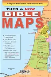 Book cover of Then & Now Bible Maps by Unknown
