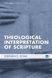 Book cover of Theological Interpretation of Scripture by Stephen E. Fowl