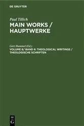 Book cover of Theological Writings / Theologische Schriften by Gert Hummel
