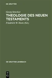 Book cover of Theologie des Neuen Testaments by Georg Strecker