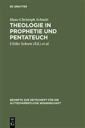 Book cover of Theologie in Prophetie und Pentateuch by Unknown