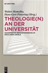 Book cover of Theologie(n) an der Universität by Walter Homolka