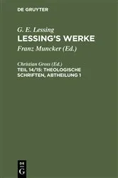 Book cover of Theologische Schriften, Abtheilung 1 by Christian Gross