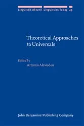 Book cover of Theoretical Approaches to Universals by Artemis Alexiadou