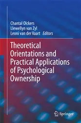Book cover of Theoretical Orientations and Practical Applications of Psychological Ownership by Chantal Olckers