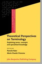 Book cover of Theoretical Perspectives on Terminology by Unknown