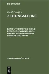 Book cover of Theoretische und rechtliche Grundlagen. Nachricht und Meinung. Sprache und Form (6th ed.) by Unknown