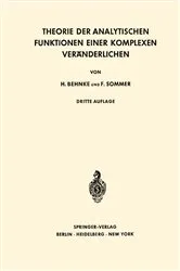 Book cover of Theorie der Analytischen Funktionen Einer Komplexen Veränderlichen (3rd ed.) by Heinrich Behnke