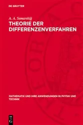 Book cover of Theorie der Differenzenverfahren by A. A. Samarskijj